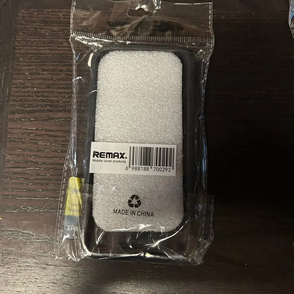 New Remax Black Iphone 6 6S Hard Shell Phone Case